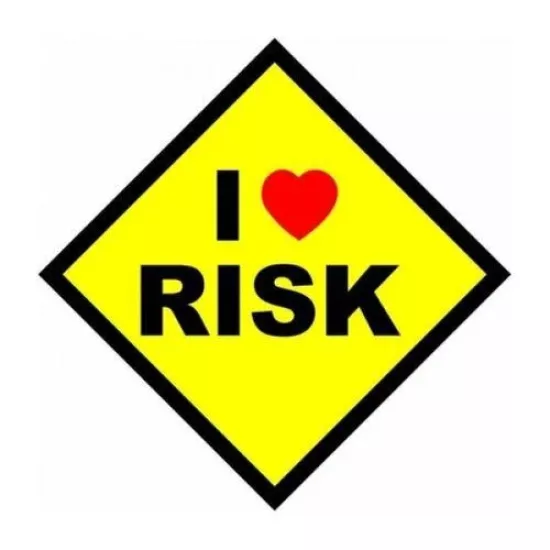 Ce-Ka I Love Risk ( Riski Seviyorum) Araç Sticker